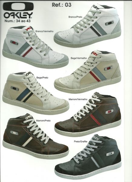 Bota oakley  100% couro Ref:03