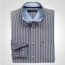 Camisa Social Listrada e Lisa