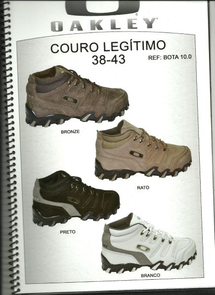 Bota oakley 100% couro Ref:10.0