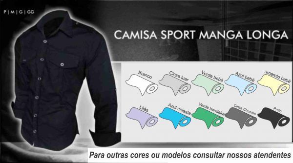 Camisa Social Sport